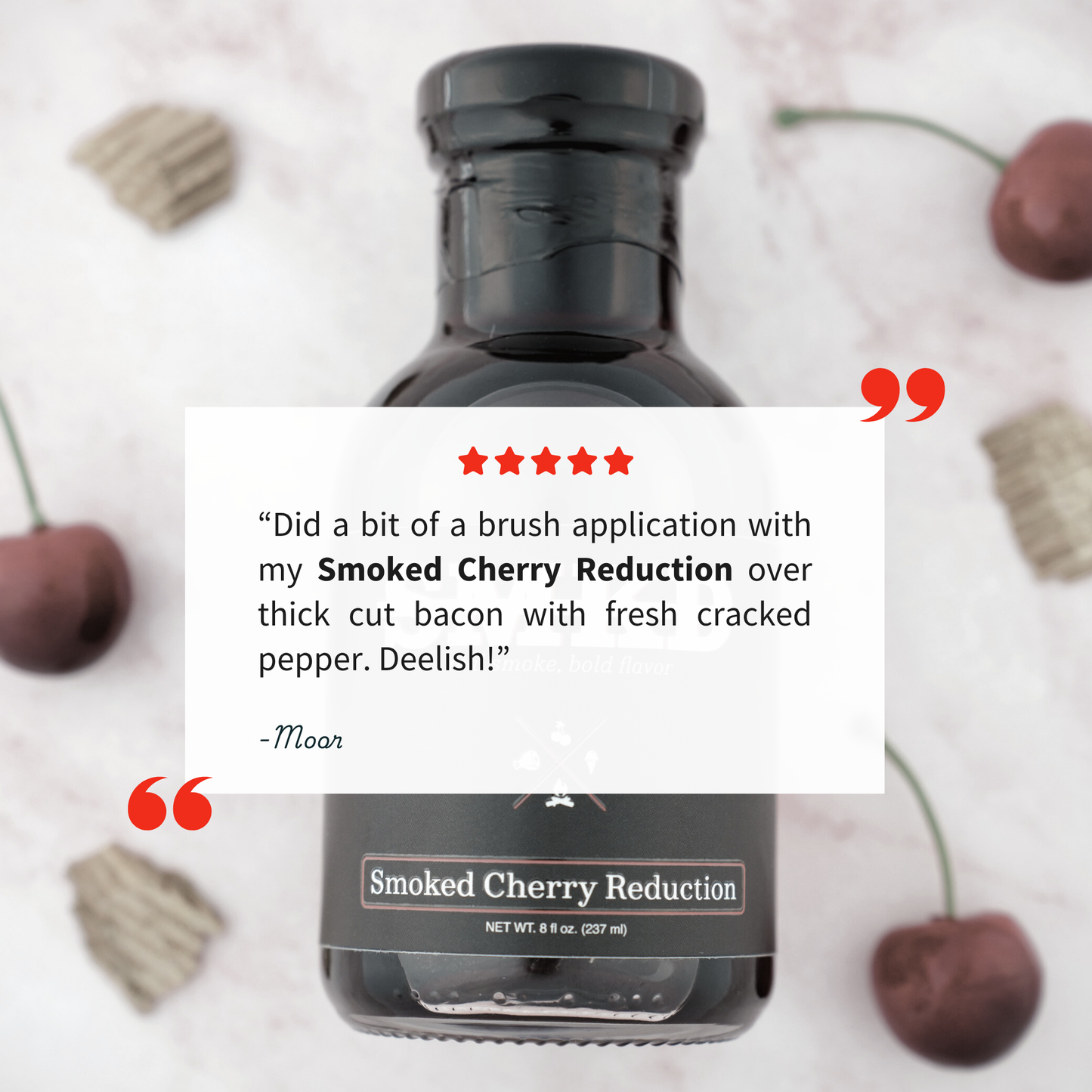 Premium Smoked Cherry Reduction