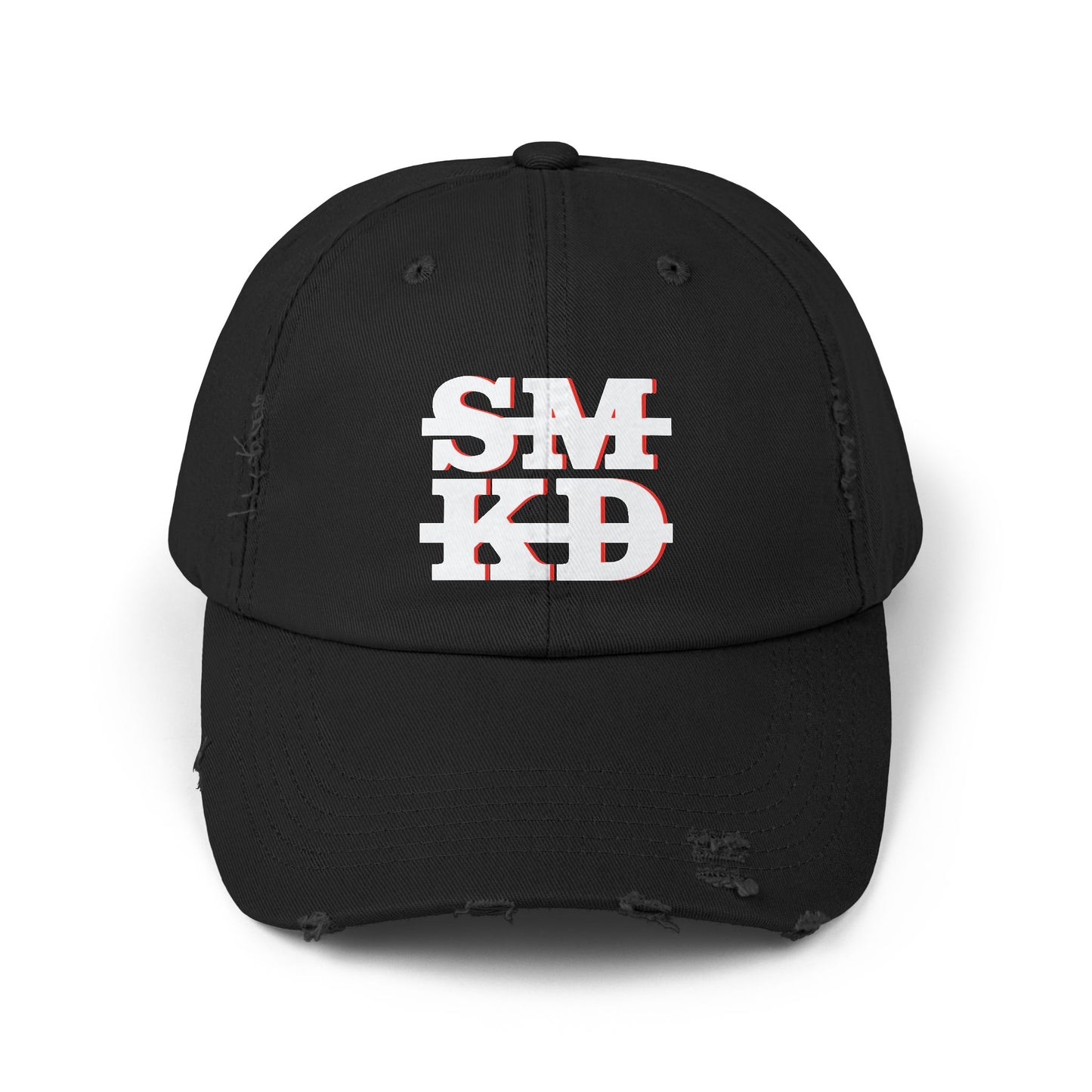 SMKD Unisex Distressed Hat