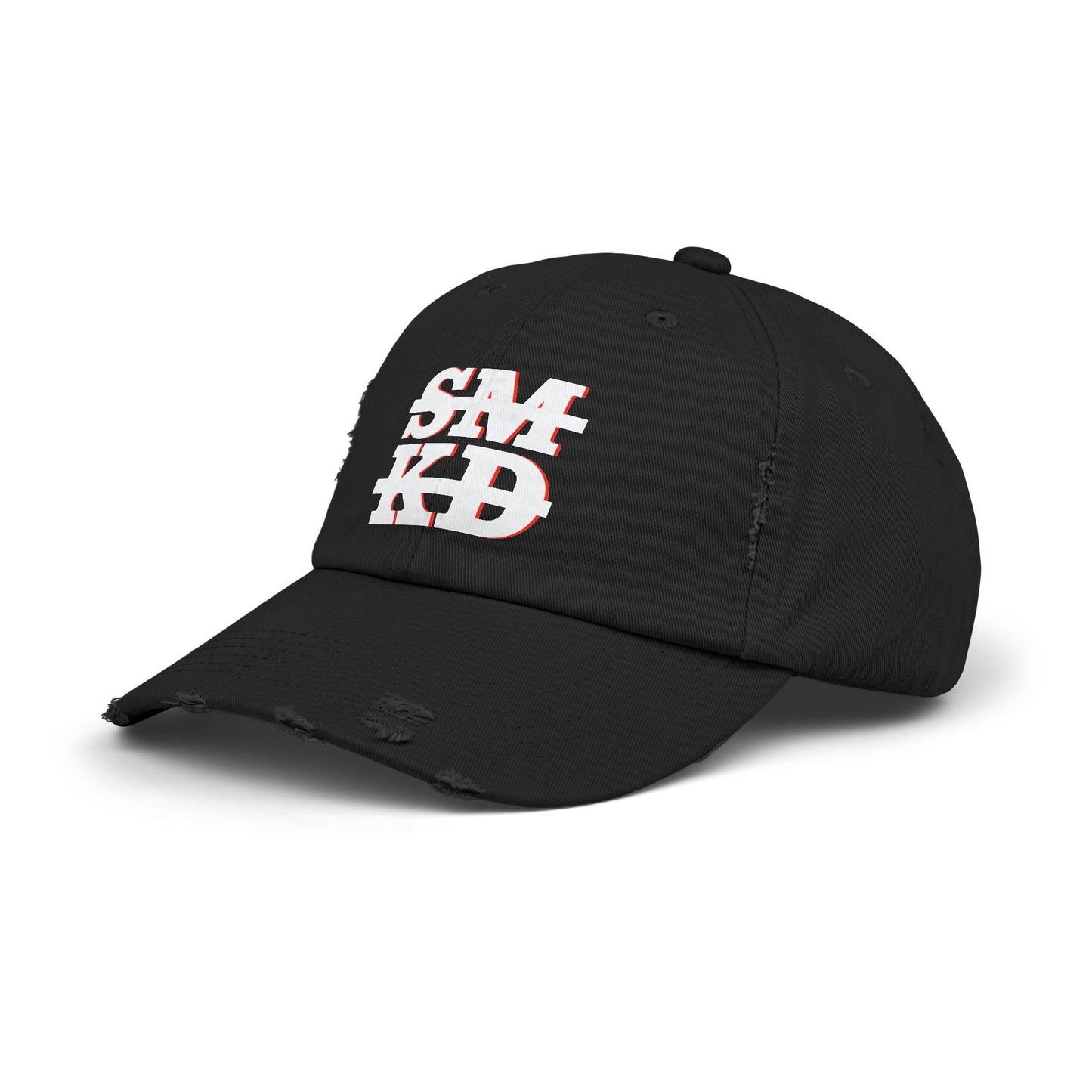 SMKD Unisex Distressed Hat