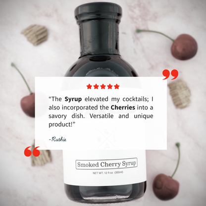 Premium Smoked Cherry Simple Syrup